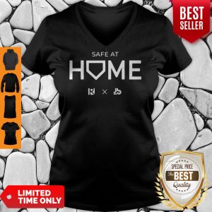 Routine X Justbats Safe At Home V-neck