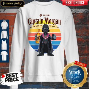 Star Wars Imperial Captain Morgan Join The Dark Side We Have Rum Vintage Sweatshirt
