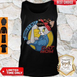 Strong World’s best Cat Mom Tank Top