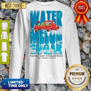 Watermelon Sugar Tastes Like Strawberries On A Summer Evening Sweatshirt