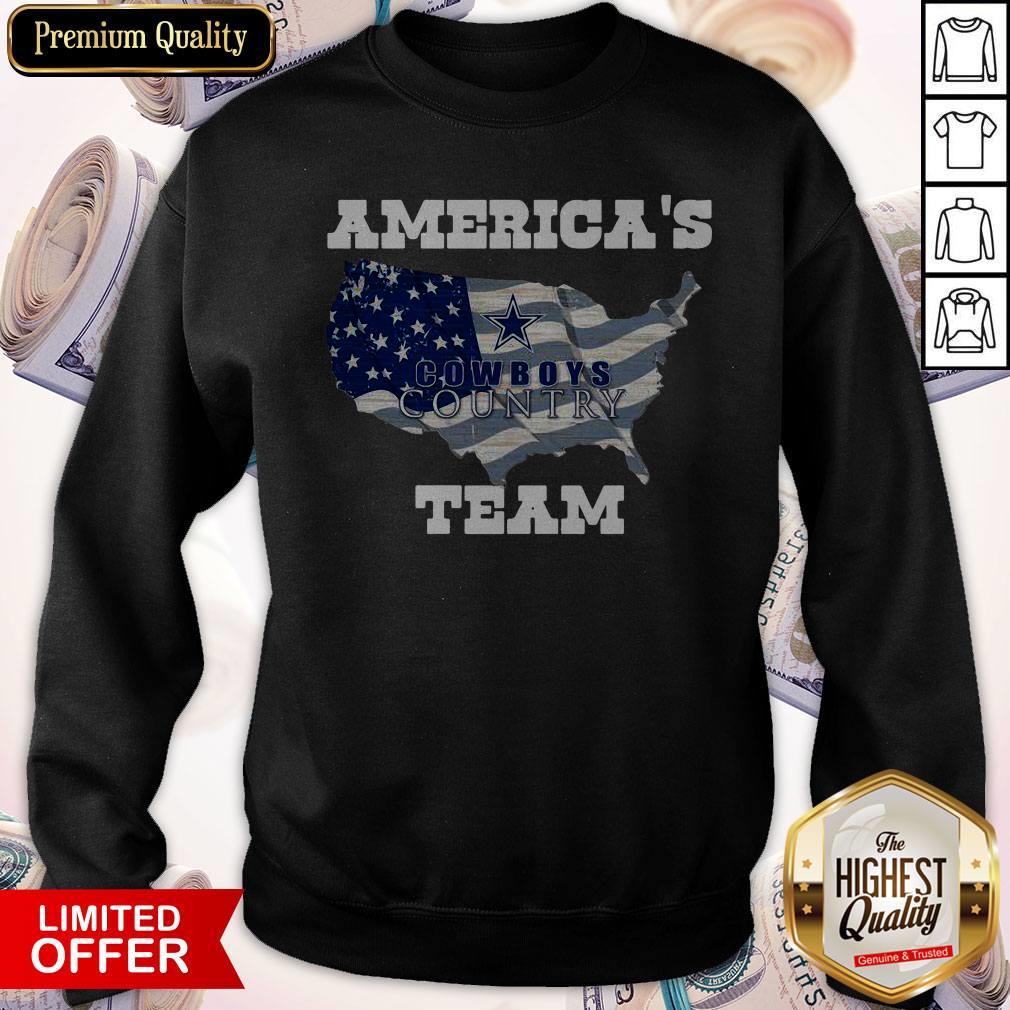America’s Cowboys Country Team Sweatshirt America’s Cowboys Country Team Sweatshirt