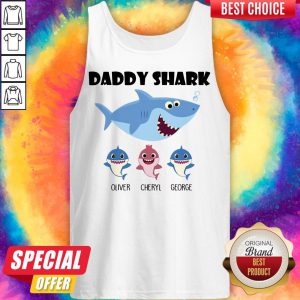 Daddy Shark Oliver Cheryl George Tank Top