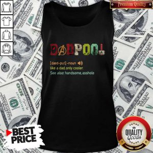 Deadpool Definition Like A Dad Only Cooler Vintage Tank Top