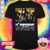Guns N’ Poses 35th Anniversary 1985 2020 Signatures Shirt