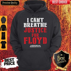I Can’t Breathe Justice For Floyd Justice Floyd Black Lives Matter Vintage Hoodie