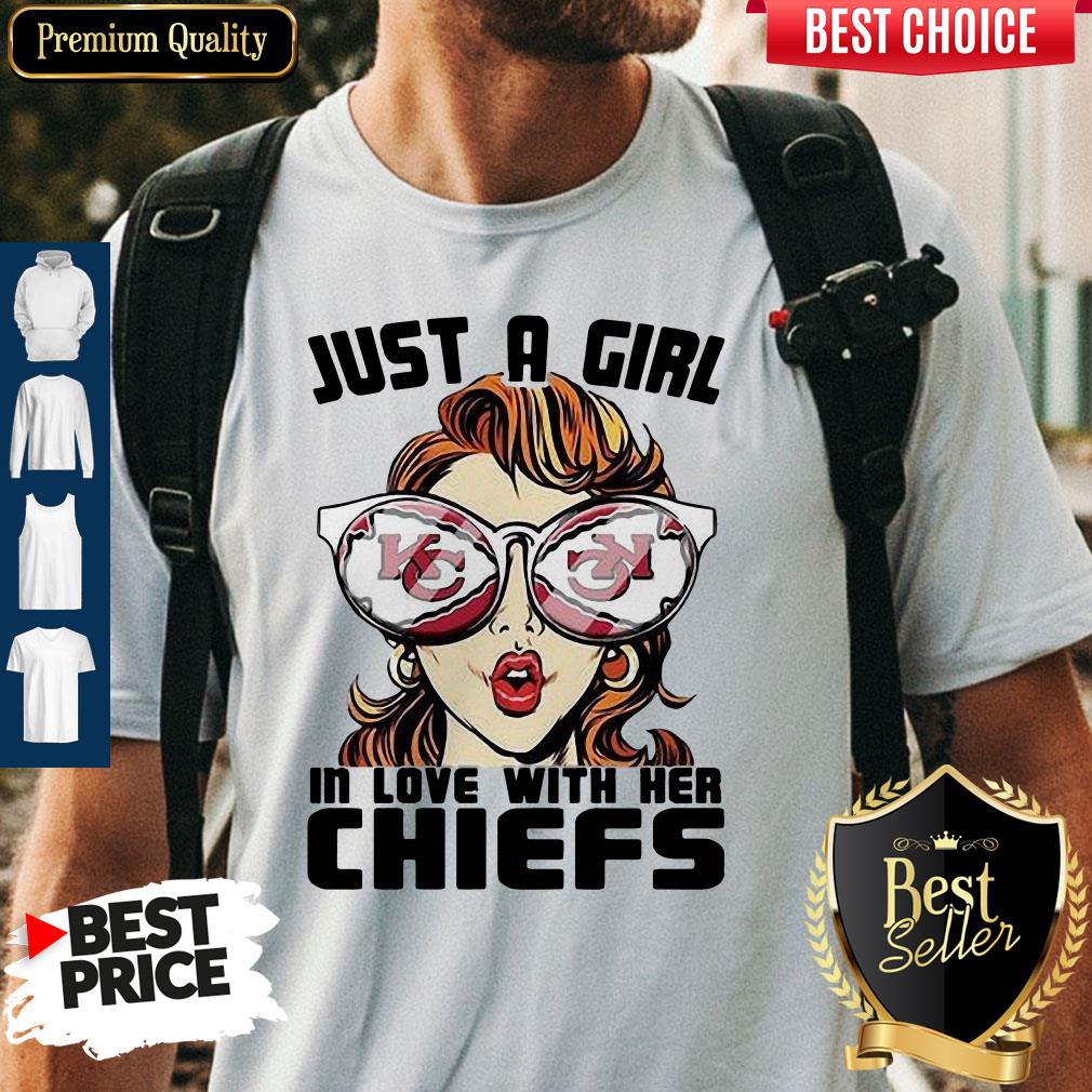 Just A Girl In Love With Her Chiefs Shirt