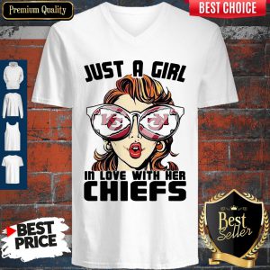 Just A Girl In Love With Her Chiefs V-neck