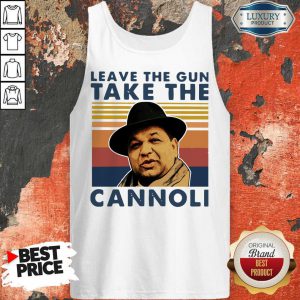 Leave The Gun Take The Cannoli Vintage Tank Top