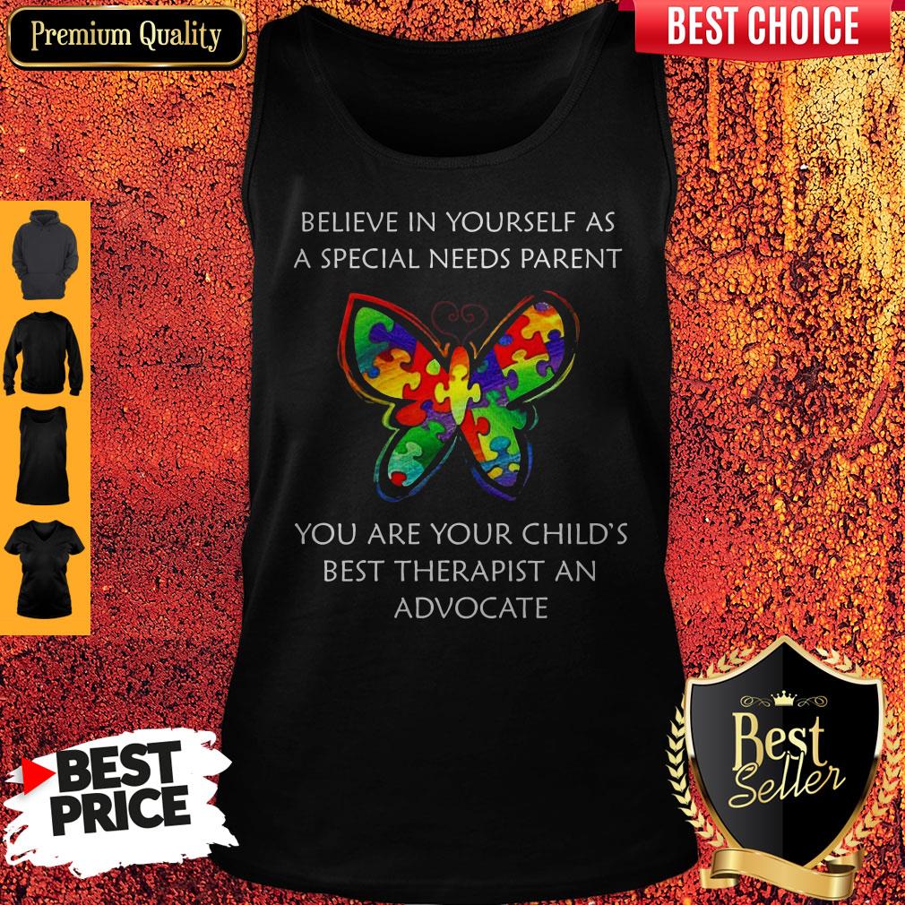 LGBT Butterfly Believe In Yourself As A Special Needs Parent Tank Top LGBT Butterfly Believe In Yourself As A Special Needs Parent Tank Top