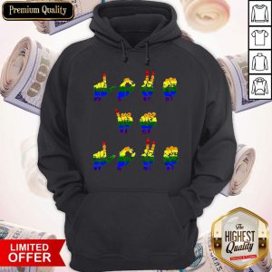 Love Is Love LGBT Sign Language T-Hoodie