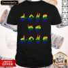 Love Is Love LGBT Sign Language T-Shirt