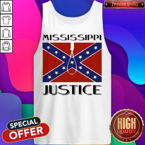 Mississippi Justice Confederate Flag Tank Top