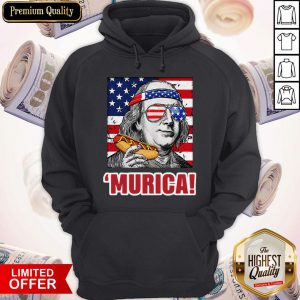 Murica Benjamin Franklin Hot Dog Hoodie