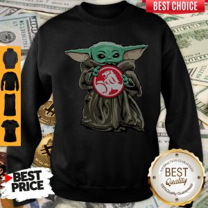 Nice Baby Yoda Hug Holden Logo Sweatshirt