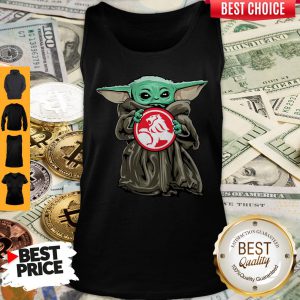 Nice Baby Yoda Hug Holden Logo Tank Top