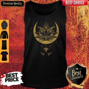 Premium Galaxy Lotus Tank Top