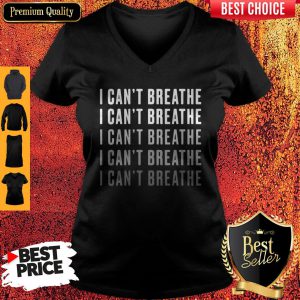 Premium I Can’t Breathe Vintage V-neck