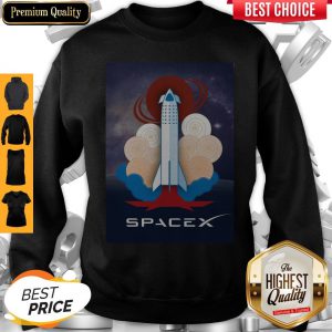 Premium SpaceX Starship Forever Sweatshirt