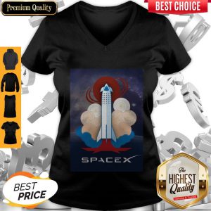 Premium SpaceX Starship Forever V-neck