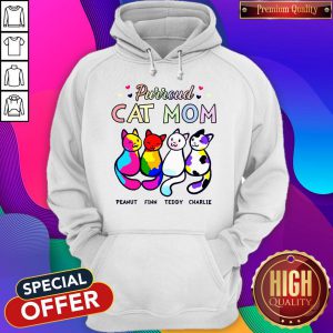 Purroud Cat Mom Peanut Finn Teddy Charlie Hoodie