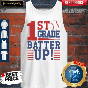 Tennis 1st Grade Batter Up Tank Top