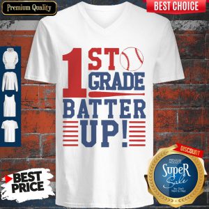 Tennis 1st Grade Batter Up V-neck