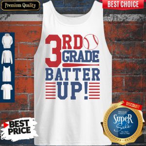 Tennis 3rd Grade Batter Up Tank Top