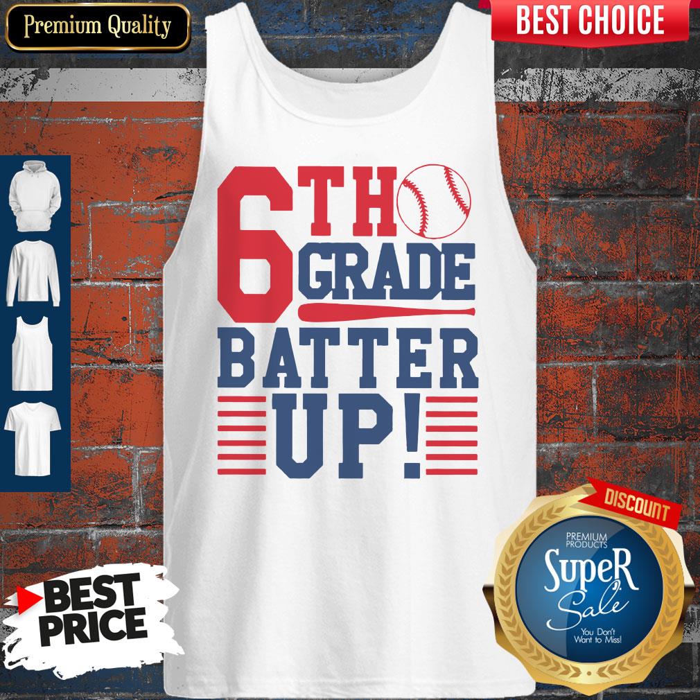 Tennis 6th Grade Batter Up Tank Top Tennis 6th Grade Batter Up Tank Top
