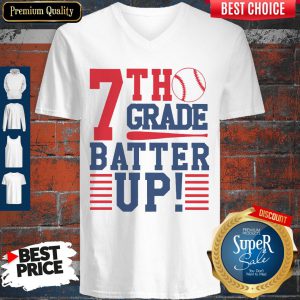 Tennis 7th Grade Batter Up V-neck