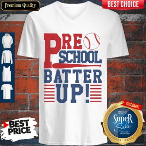 Tennis Pre-K School Batter Up V-neck