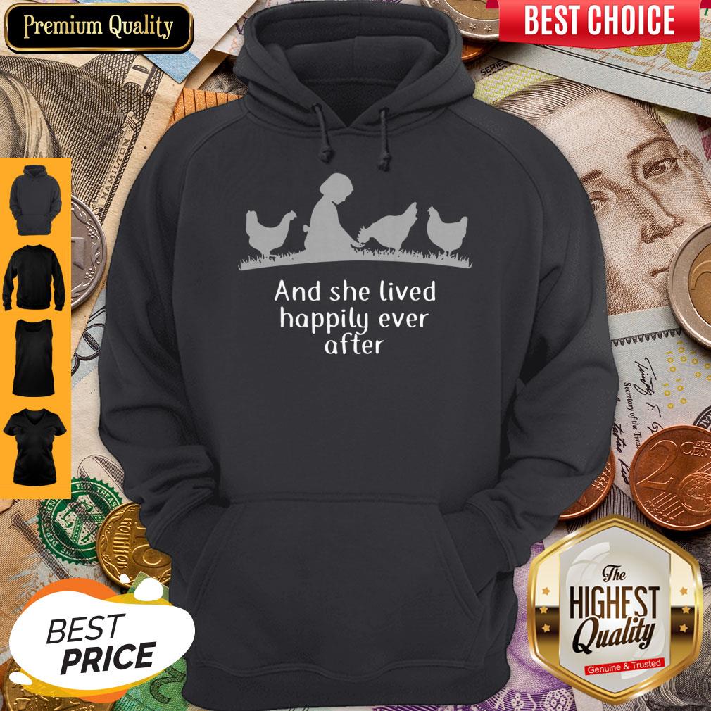 Top Awesome And She Lived Happily Ever After Hoodie Top Awesome And She Lived Happily Ever After Hoodie
