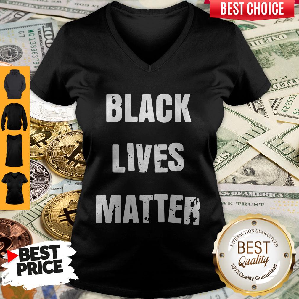 Top Black Lives Matter V-neck Top Black Lives Matter V-neck