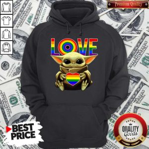 Top LGBT Love Baby Yoda Hoodie