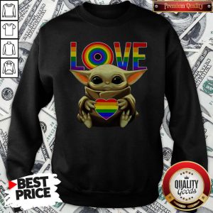 Top LGBT Love Baby Yoda Sweatshirt