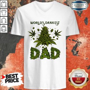 Weed World’s Dankest Dad V-neck