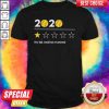 Nice 2020 Baseball Very Bad Would Not Recommend Shirt