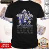 Nice Dallas Cowboys 60th Anniversary 1960 2020 Signatures Shirt