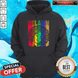 Nice Melanin Black Vintage Hoodie