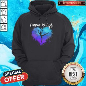Top Dance Is Life Colorful Hoodie