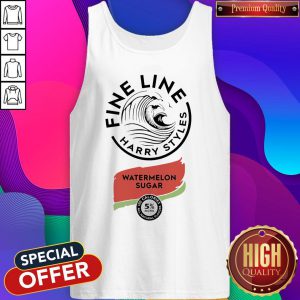 Top Fine Line Harry Styles Watermelon Sugar Tank Top