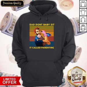 Attractive Defying Gender Roles Dad Dont Baby Sit It Called Parenting Vintage Retro Hoodie