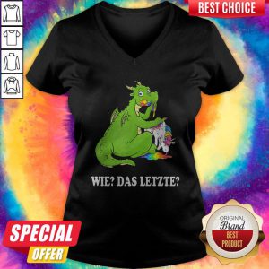 Attractive I Would Like Wie Das Letzte Dragon Unicorn V-neck