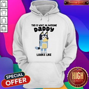 Bluey Bandit This Is What An Awesome Daddy Looks Like Hoodie