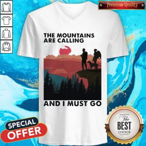 Cute Camping The Mountains Are Calling And I Must Go Tank Top