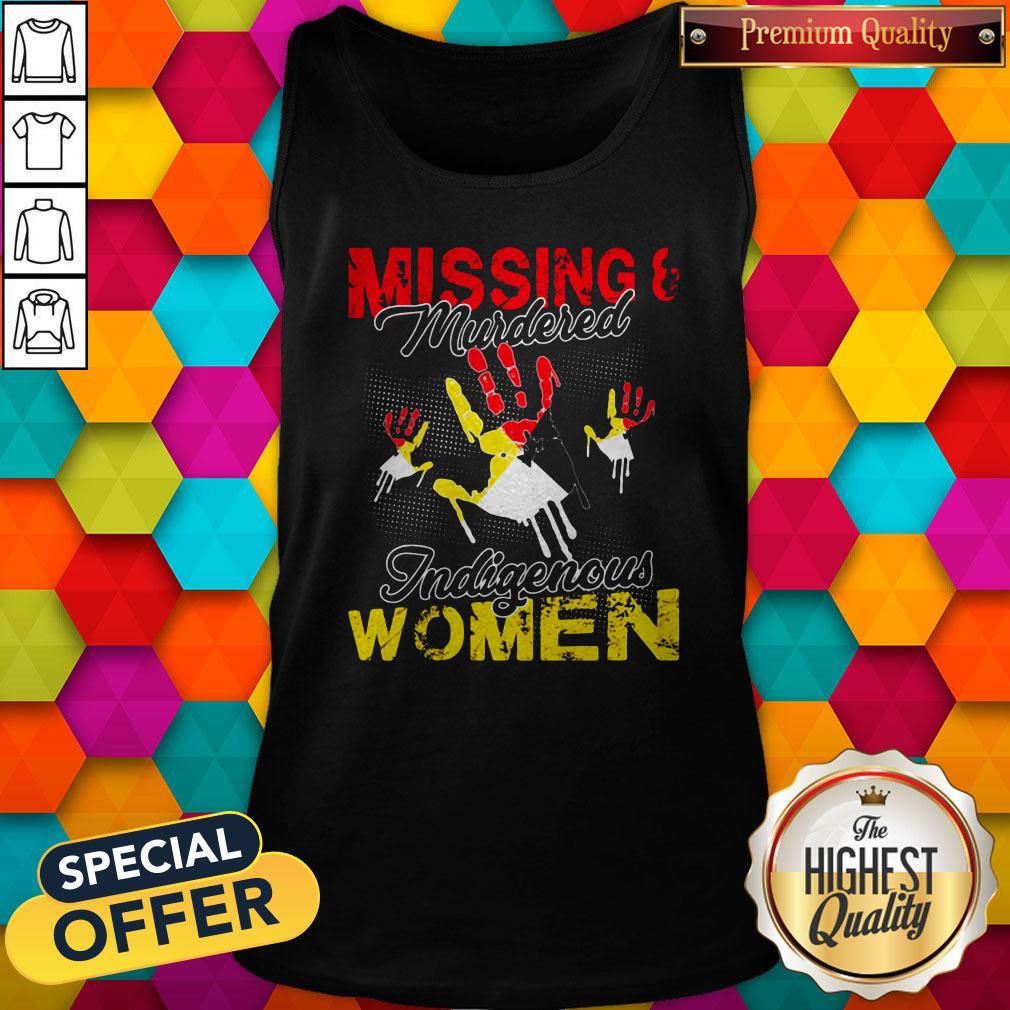 Excellent Missing And Murdered Indigenous Women Halloween Tank Top