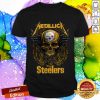 Good Skull Metallic Steelers Pittsburgh Halloween Shirt