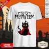 Happy Meoween Black Cat Halloween Shirt