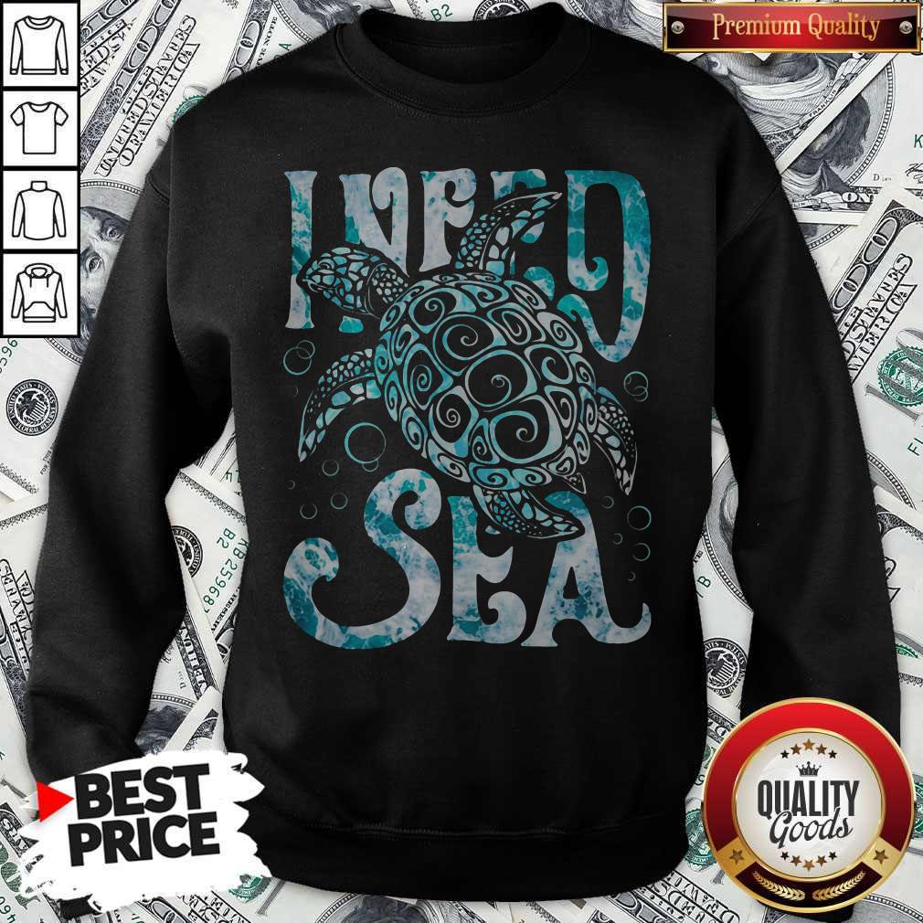 High Quality I Am Very Excited With Turtle I Need Sea Sweatshirt