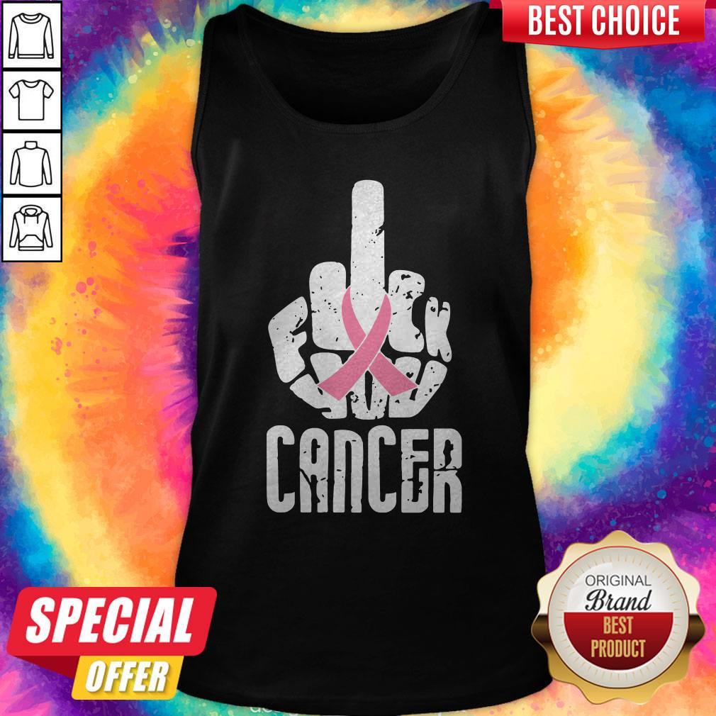 High Quality I Like Fuck You Breast Cancer Tank Top