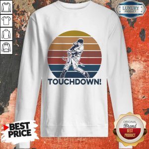 Important Touch Down Soft Ball Vintage Retro Sweatshirt